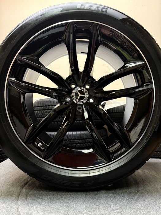 Jante Originale Mercedes Amg ,Gle 167 pe 22 cu anvelope vara !