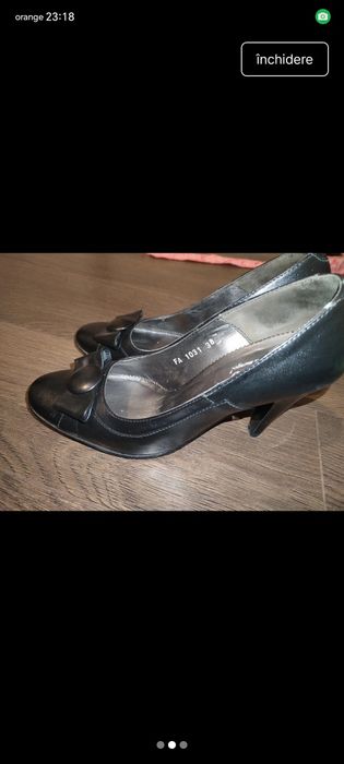 Pantofi Marelbo 38 negri