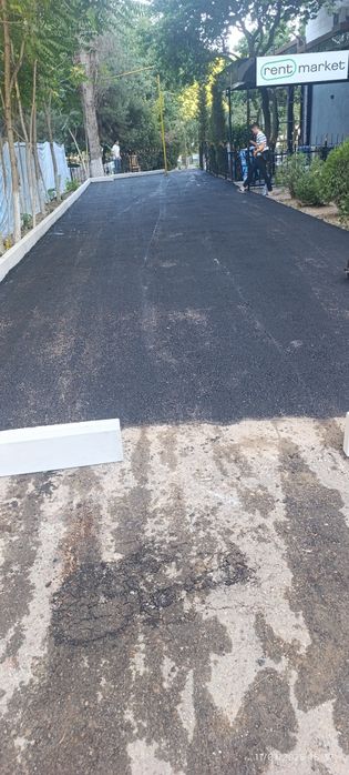 Асфальт ишлари Самарканд вилояти буйлаб
