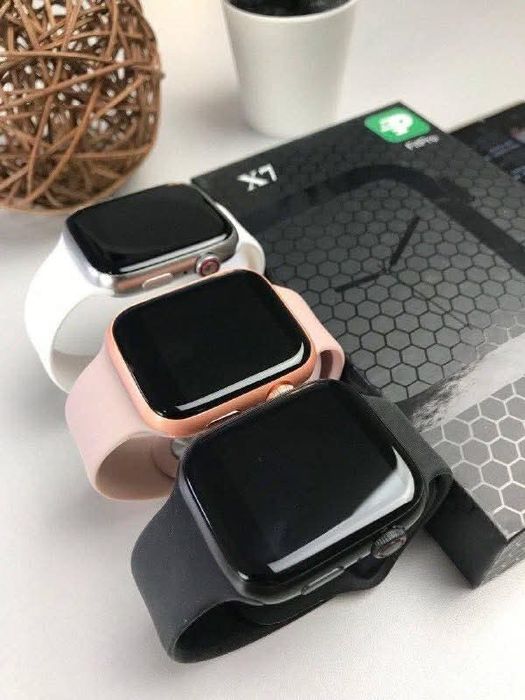 Смарт часовник X7, Bluetooth разговори, Кръвно налягане, Пулс