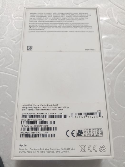 Iphone 12 mini block 64 GB