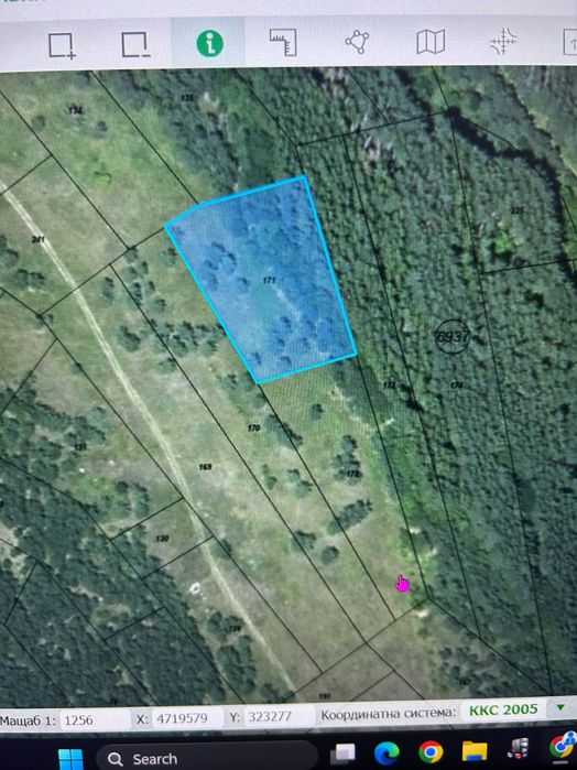 Парцел, с. Бистрица, м. Скърчим