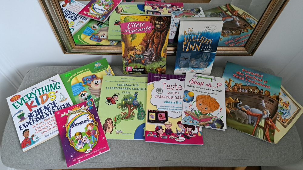Carti pentru ' Pregatitoare Scoala ( pret lot )