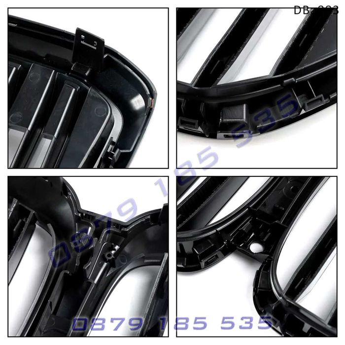 Двойни изпъкнали бъбреци BMW X5 G05 LCI/G18 бмв х5 г05 лци решетки гри