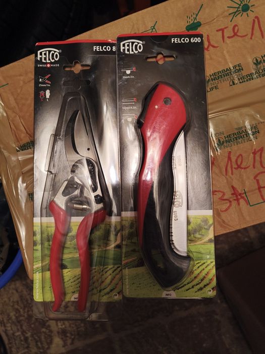 Лозарски ножици Felco,Триони Tajima,и Резци