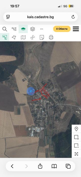 Продава се Парцел в с. Генерал Киселово, Област Варна - 733 кв.м за 5 €/кв.м - Снимка #4