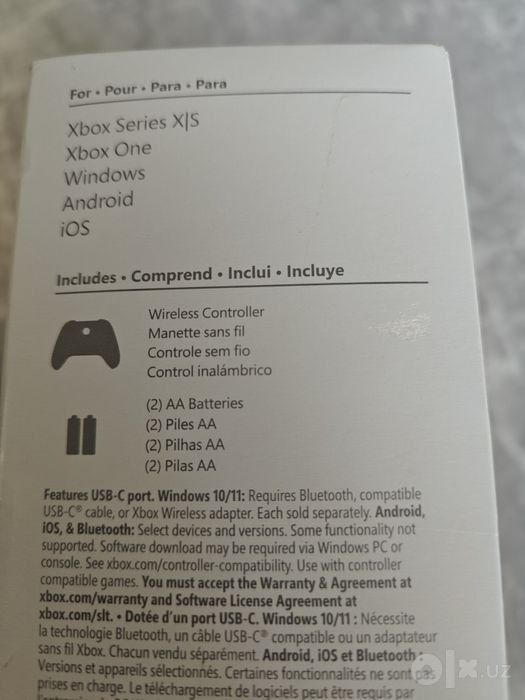 Xbox Wireless Controller (оригинал из США)
