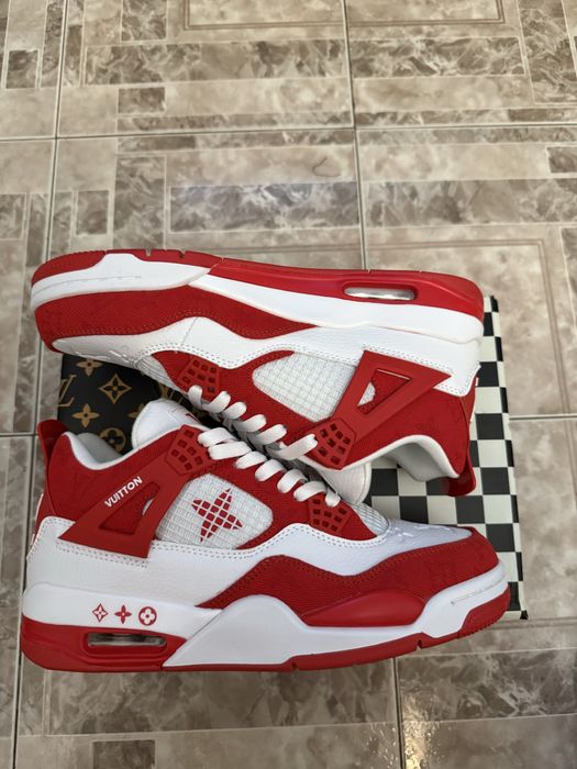 Adidasi/Sneakersi Air Jordan 4 Retro x “Louis vutton” marimea 41 si 43