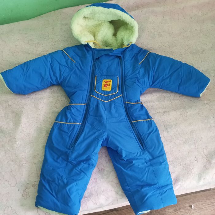 Зимний теплый комбинезон
