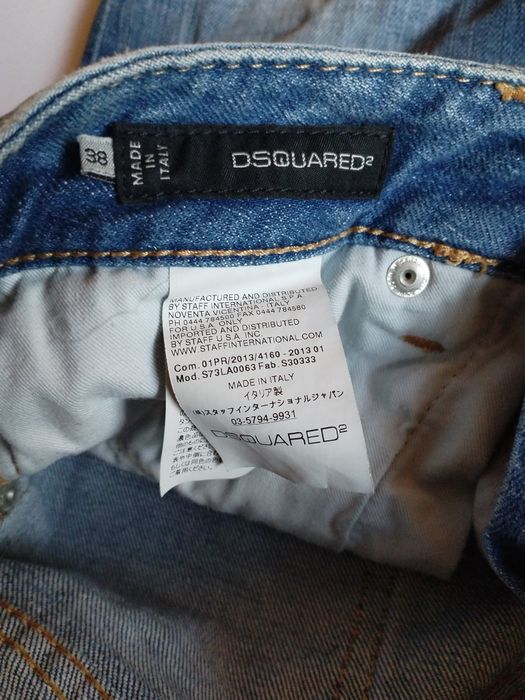 Dsquared2 38 дамски 7/8 дънки