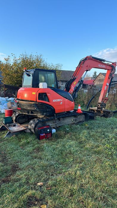 Lucrari cu utilaje terasiere Miniexcavatoare si autobasculante/ rețele