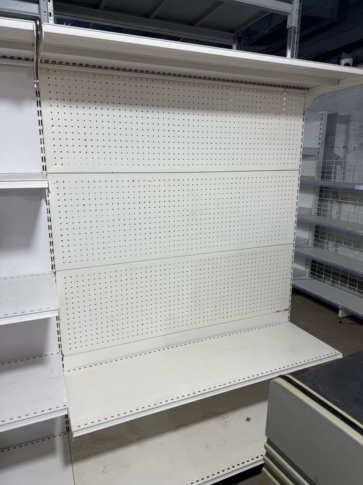 Стеллажи перфорированные б/у