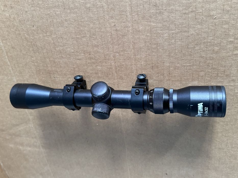 Оптика Hatsan riflescope - Optima 3-9x32 , Оптичeн мepниĸ