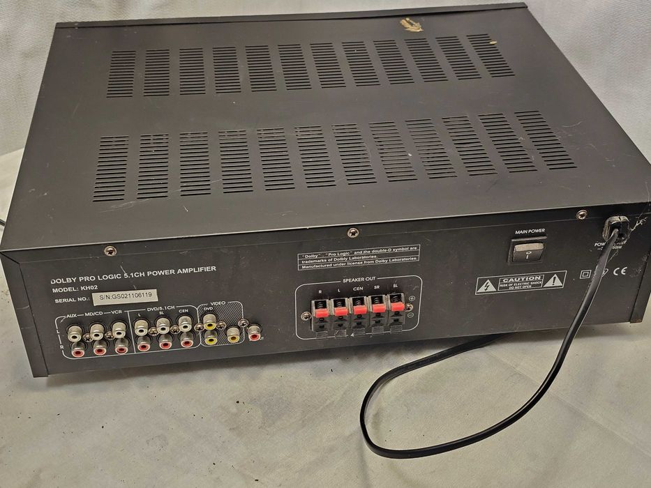 Amplificator Receiver Audio Bench KH02 Dolby Pro Logic 5.1 CH Power Amplifier
