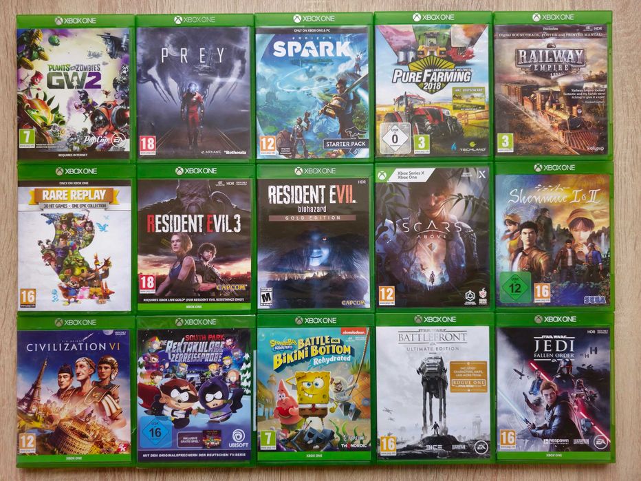 ХИТ игри за XBOX One/One S/One X/Series X/XSX