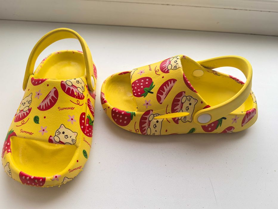 Сланцы-кроксы детские