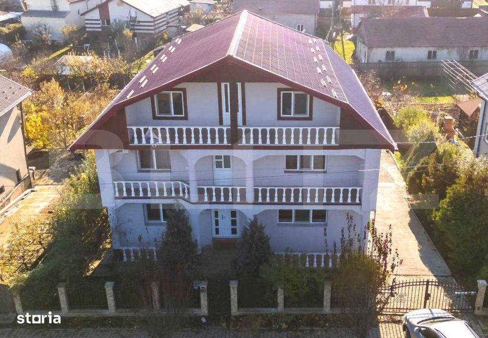 Casa  cu 2 apartamente, mansarda si teren 1000 mp – Tomesti
