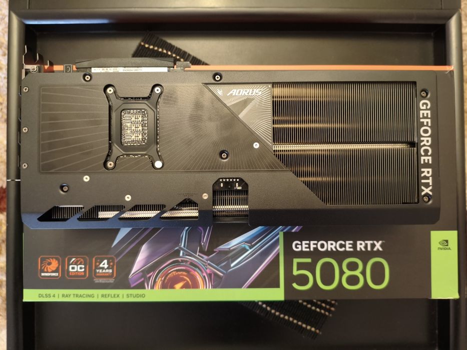 #GARANTIE# / Placa video / Gigabyte RTX 5080 Aorus Master / 16GB GDDR7 / 256-bit