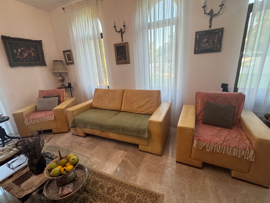 Vând canapea și 2 fotolii Mobexpert