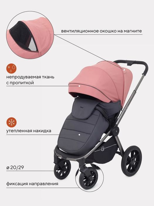 Топовая Коляска Rant Flex Pro 3