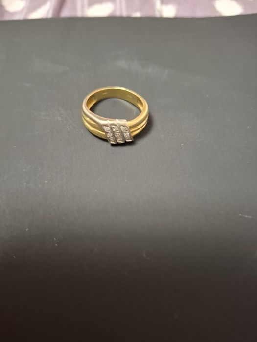 Inel din aur 18K cu diamante naturale