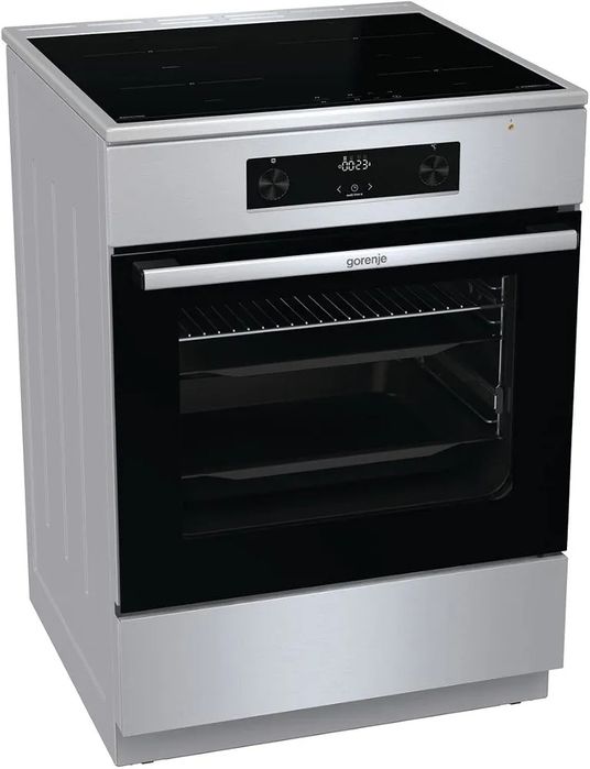 Нова свободностояща печка с индукционен плот Gorenje GEIT6C60XPG, 60 см, 71 литра, AirFry,