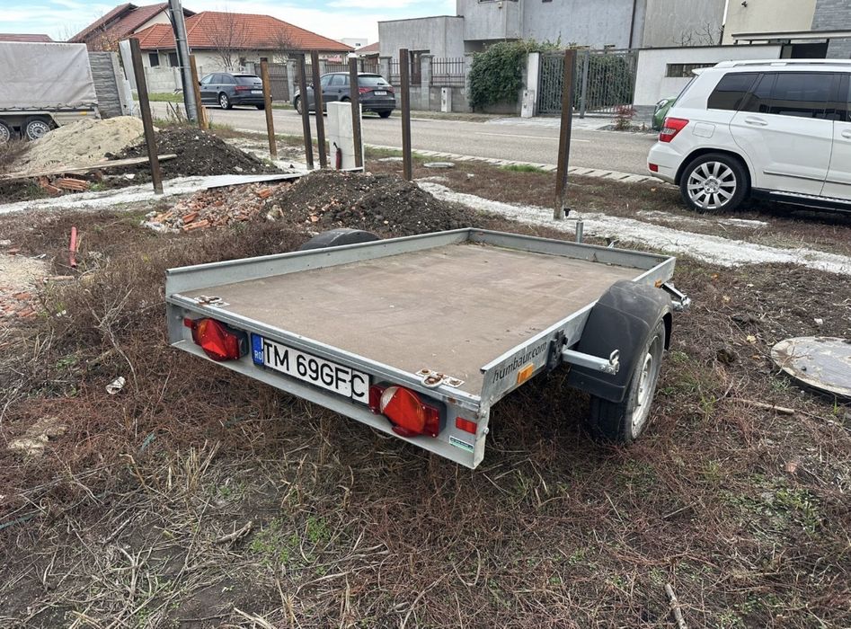 Remorca Humbaur Koffer 2015 pentru Atv 750 Kg Inmatriculata