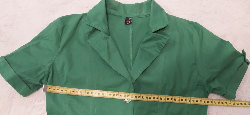 Sacou femei, cu mânecă scurtă, mărimea 40 , culoare verde