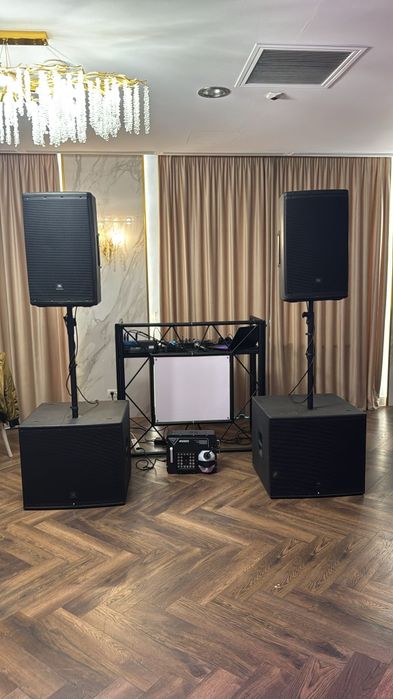 Inchiriere cort evenimente si sitem sonorizare masina fum,lumini,Dj