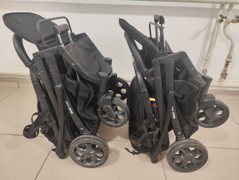 Детская каляска для двойни