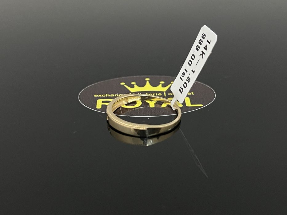 Bijuteria Royal CB : Inel dama aur nou 14k 1,80gr