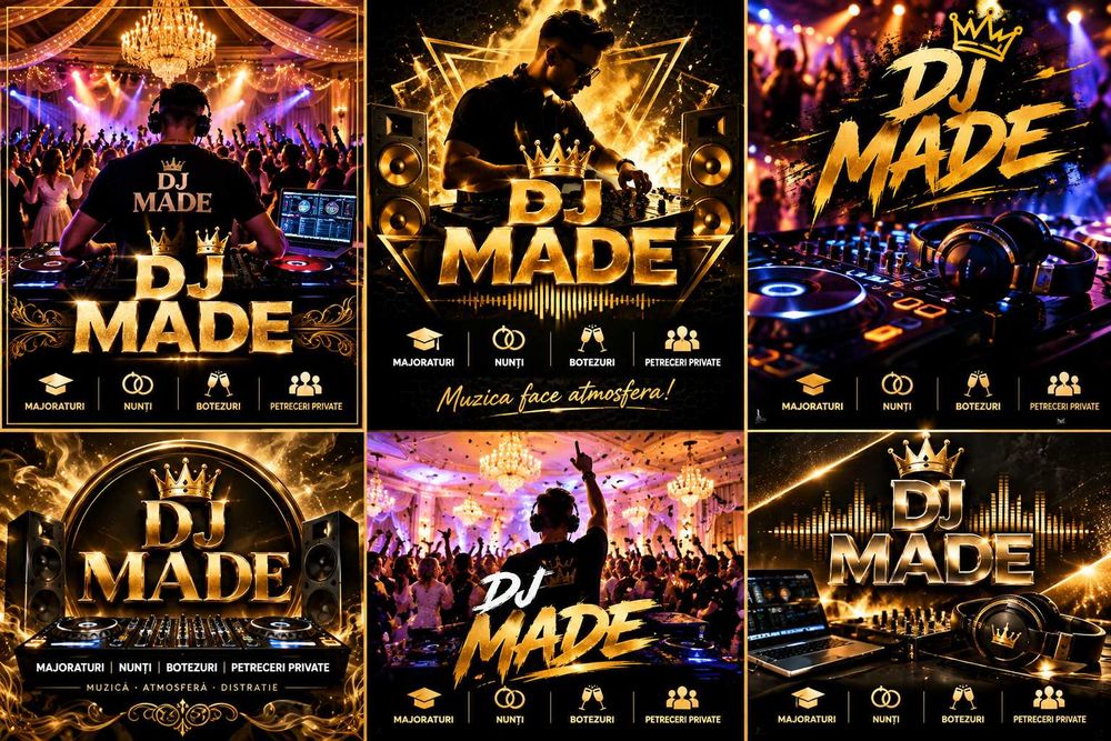 DJ MADE – DJ pentru majorate, aniversări, botezuri și petreceri | Argeș