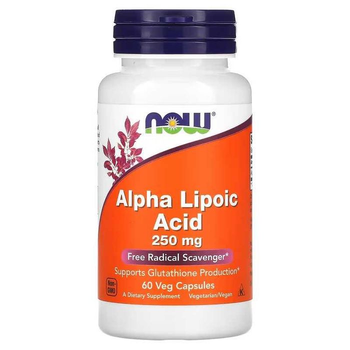 NOW Foods NOW Alpha Lipoic Acid альфа-липоевая кислота алфа alfa