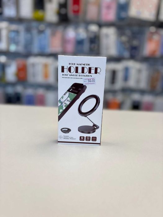 Suport Metalic Magsafe Pentru Telefon Adeziv Inclus