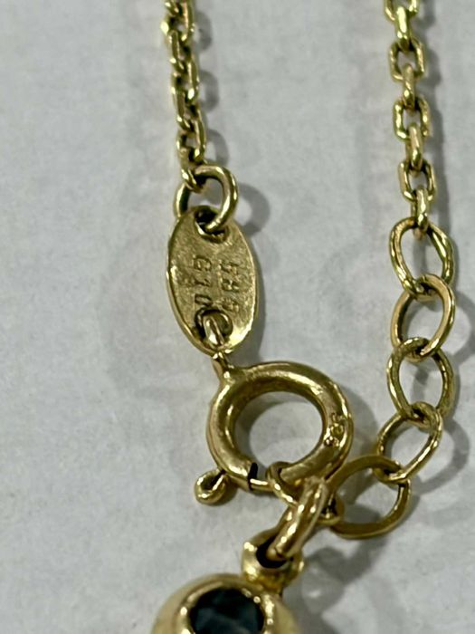 Златна гривна 1.9 грама 14 карата 858