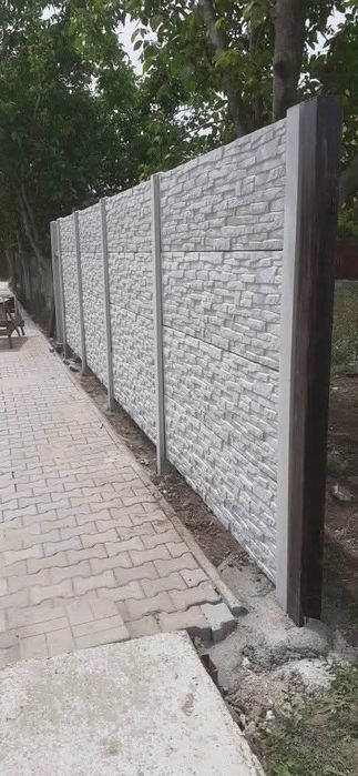 Montaj Garduri din placi de beton