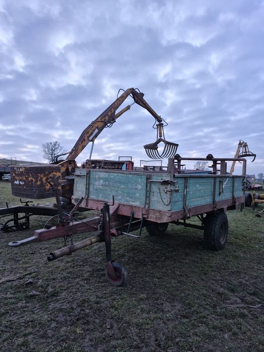 Remorcă mig gunoi gunoieră 3 -6 TONE  tractor
