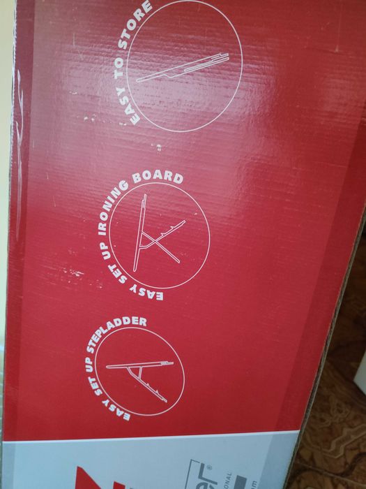 NOU CleanSy AcrobaZ by Zepter 2 in 1 -Masa de calcat si scara pliabila
