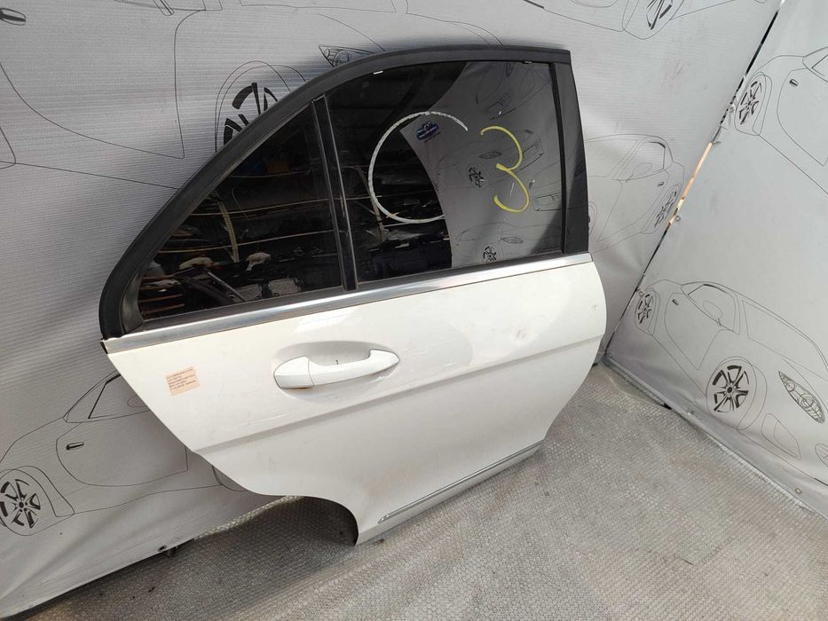 Ușă Spate Dreaptă Mercedes-Benz C-Class W204 Sedan Alb Cod Culoare 149 2013 / [2007-2014] / A2047302200 (1B)