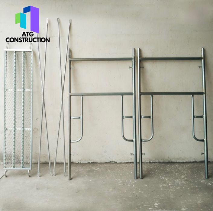 Строительные леса из нержавейки с поддоном, лёгкие, заводские Китай