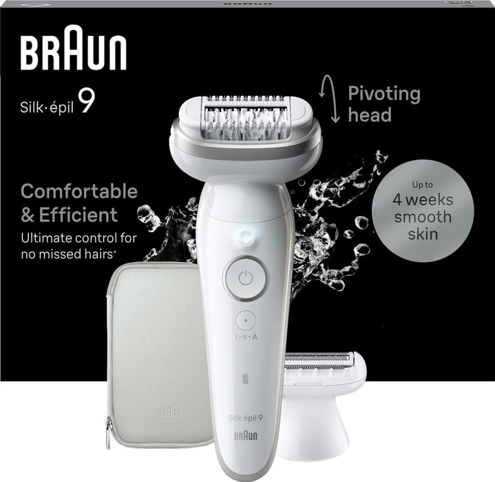 Эпилятор Braun Silk-épil 9 SES9041 для влажного и сухого использования