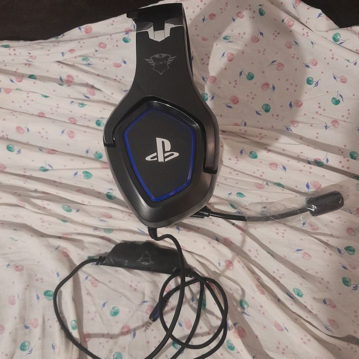 Casti gaming ps cu volum și  microfon