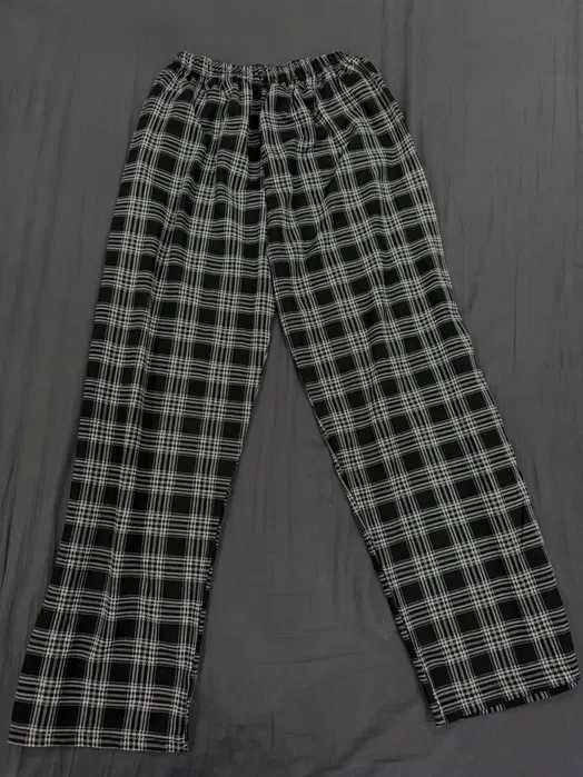 Штаны клетчатые 2 пары