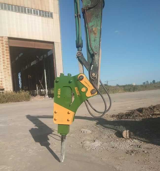 Гидравлическая дробилка GBPSC YSW-9 штанги 100 мм треугольного типа