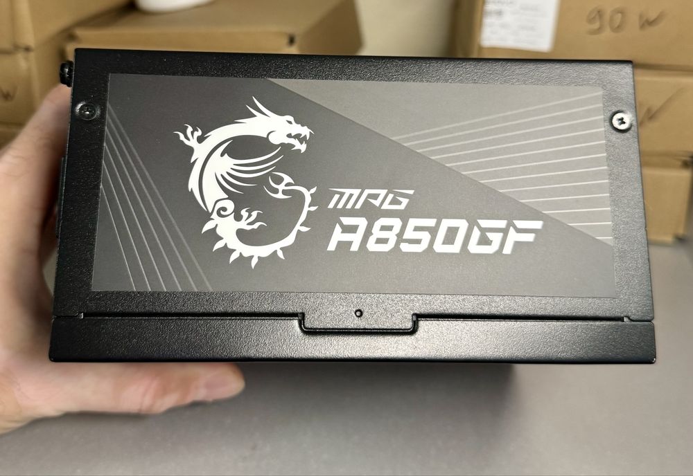 Блок питания MSI MPG A850GF 850W 80 PLUS Gold Full Modular (Б/У)