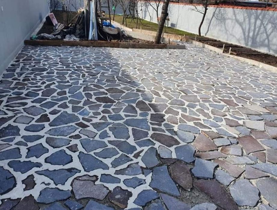 Pavaj din piatra naturala decorativa