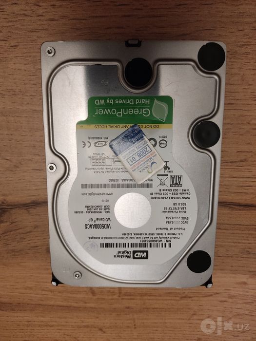 Жёсткие диски SATA 2Tb, 1Tb, 500Gb и PATA (IDE) Б/У