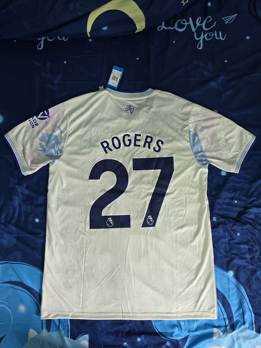 Tricou Aston Villa Adidas 2025/26 Third Kit Rogers 27