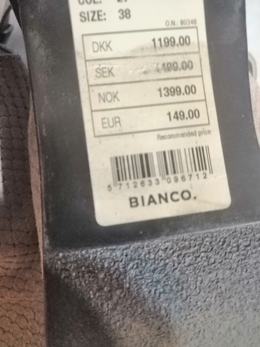 Боти "BIANCO" ест. велур
