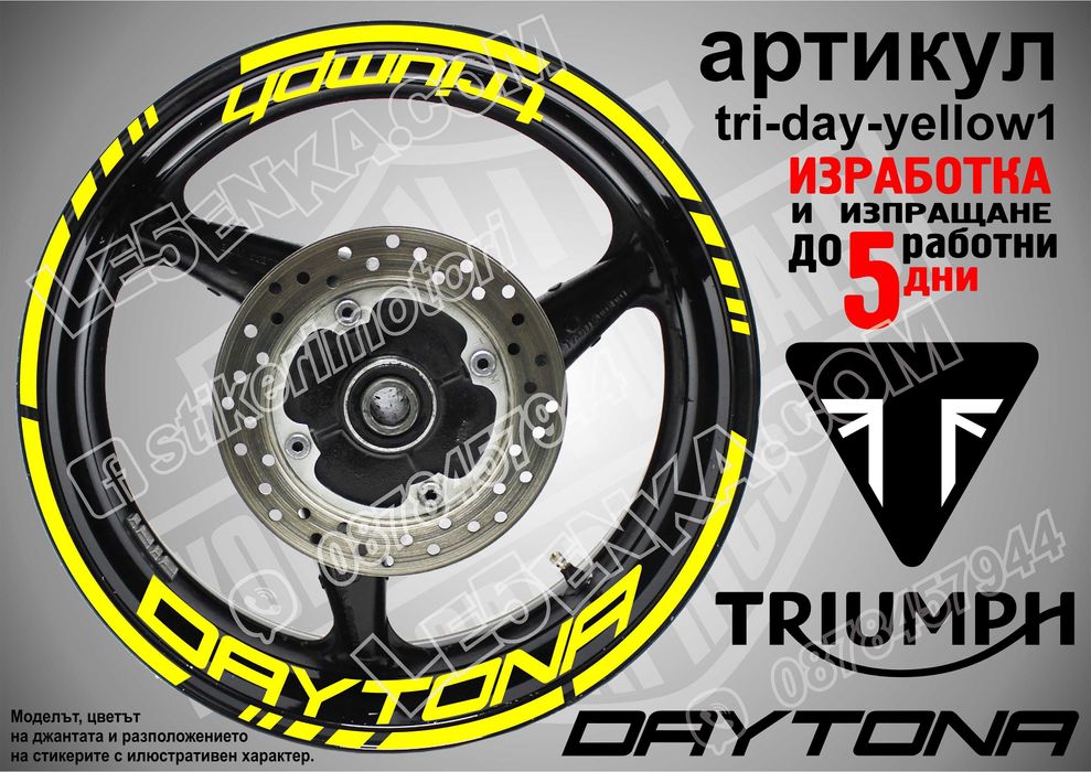 Кантове и надписи за джанти комплекти - Honda Suzuki Kawasaki Yamaha BMW Aprilia Triumph Kymho KTM CF Moto